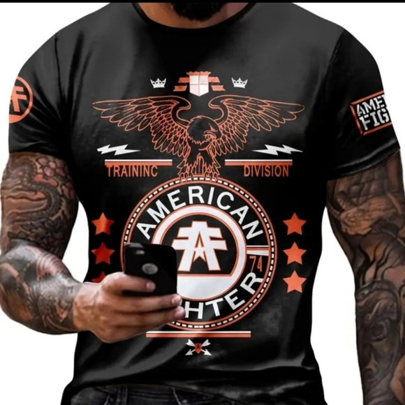 Brand New Men's MMA Dri-fit , Casual Short Sleeve Crew Neck T-Shirt. Size L - Picture 1 of 3